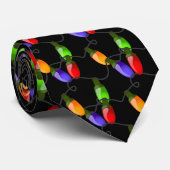 Krawatte-Weihnachtslicht für Männer Krawatte (Gerollt)