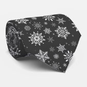 Krawatte-Weihnachtsschneeflocken Krawatte (Gerollt)