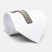 Krawatte Weißes Silber Kreuz Gott Lieben Sie (Gerollt)