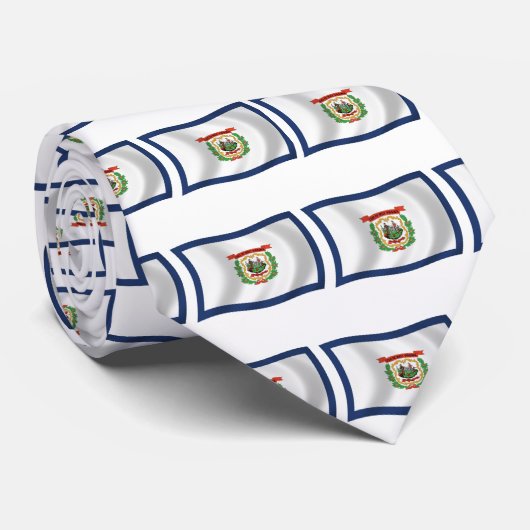 Krawatte West Virginia (Gerollt)