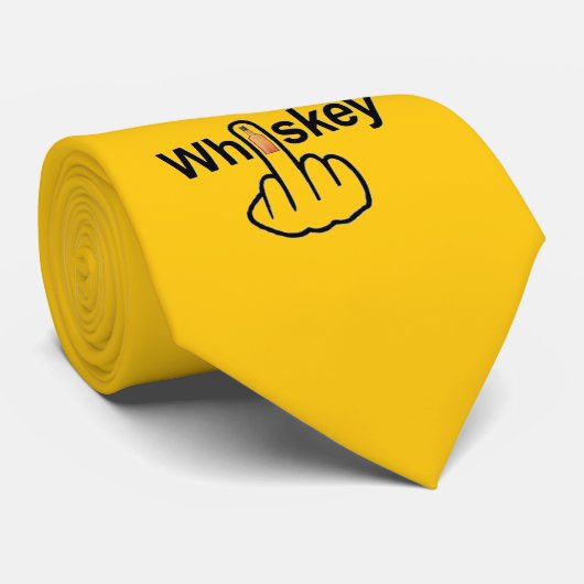 Krawatte Whiskey Gedreht (Gerollt)