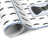 Krawatte Wrapping Paper (Blaue Schleife) Geschenkpapier (Rolleneckpunkt)