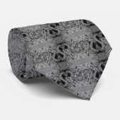 Krawatte-Zäune - Schwarz Krawatte (Gerollt)