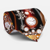 Krawatte: Zeit fliegt Krawatte (Gerollt)