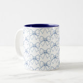 Krawatte Zweifarbige Tasse (Vorderseite Links)