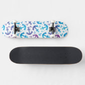 Krawatten-Anker-Muster 2 Skateboard (Horizontal)