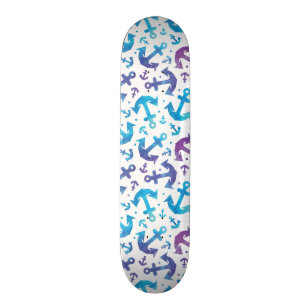 Krawatten-Anker-Muster 2 Skateboard