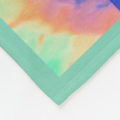 Krawatten-Blick-DeckeThrow Fleecedecke (Ecke)