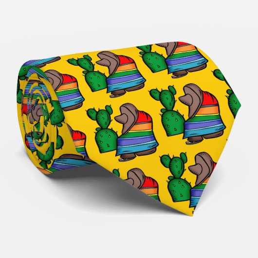 Krawatten Cinco Des Mayo (Gerollt)