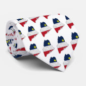 Krawatten-Entwurf Jpg Maines akadischer, akadische Krawatte (Gerollt)