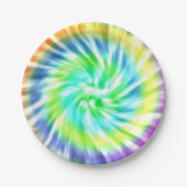 Krawatten-Entwurfs-Papierplatte Pappteller (Vorderseite)