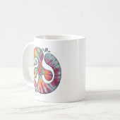 Krawatten-Friedensfleck Kaffeetasse (Vorderseite Links)