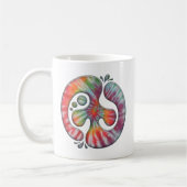 Krawatten-Friedensfleck Kaffeetasse (Links)