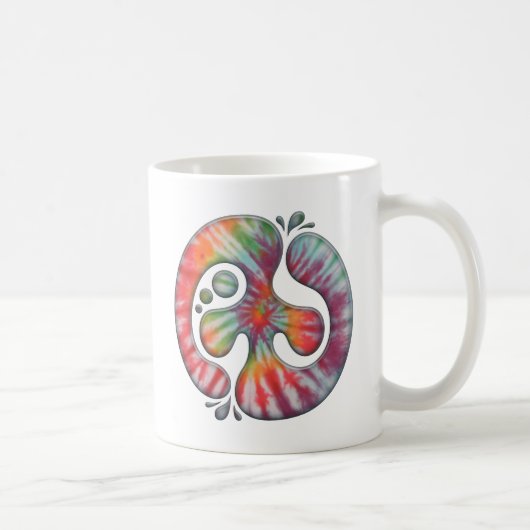 Krawatten-Friedensfleck Kaffeetasse (Rechts)