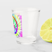 Krawatten-Friedenszeichen-Entwurfs-Schuss-Glas Schnapsglas (Rechts)