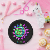 Krawatten-Gesamtsolareklipse-Papier-Party-Platte Pappteller (Party)