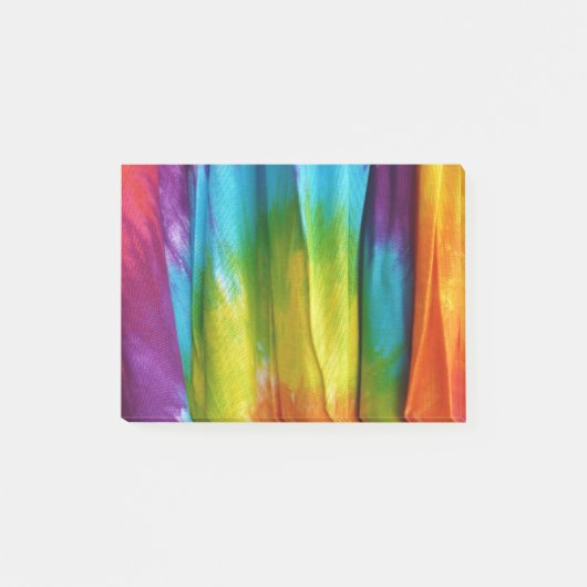 Krawatten-Gewebe-Druck Post-it Klebezettel (Vorderseite)