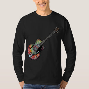 Krawatten-Gitarre T-Shirt