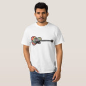 Krawatten-Gitarre T-Shirt (Vorne ganz)