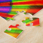 Krawatten-Groovy Regenbogen Puzzle (Seite)