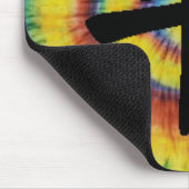 Krawatten-Kanji für Frieden Mousepad (Ecke)