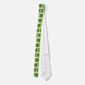 Krawatten-Kleeblatt St. Patricks vierblättriges Krawatte (Rückseite)