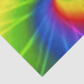 Krawatten-Regenbogen-Muster Seidenpapier (Ausschnitt)