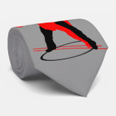 Krawatten-Silhouettemusical Krawatte (Gerollt)