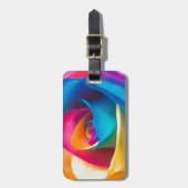 Krawatten-Single-Rose Gepäckanhänger (Vorderseite vertikal)