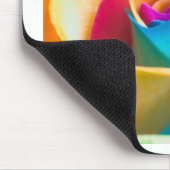 Krawatten-Single-Rose Mousepad (Ecke)