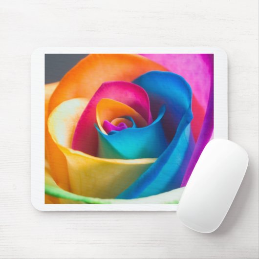 Krawatten-Single-Rose Mousepad (Mit Mouse)