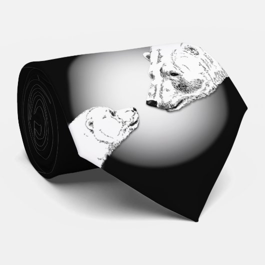 Krawatten-Tier-Kunst-Krawatten-Krawatte der Krawatte (Gerollt)