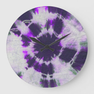 Krawatten-Zusammensetzung #1 durch Michael Moffa Große Wanduhr