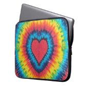 Krawattenherz-Laptophülse Laptopschutzhülle (Vorderseite Links)