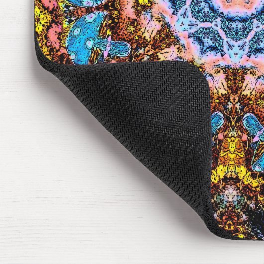 Krawattenpilze 4 mousepad (Ecke)