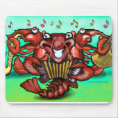 Krawfischband Mousepad (Vorne)