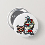 Krawk Insel-Team-Kapitän 1 Button (Vorne & Hinten)