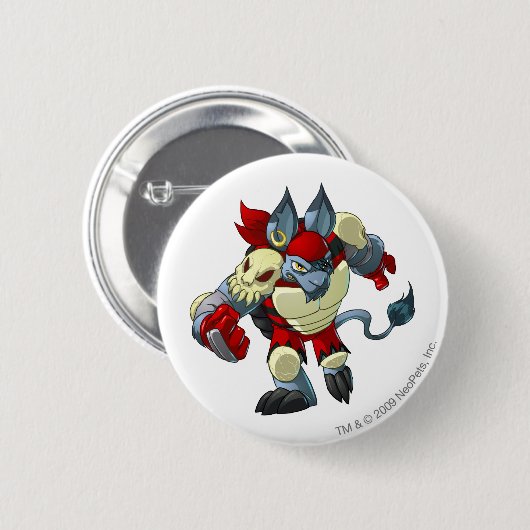 Krawk Insel-Team-Kapitän 2 Button (Vorne & Hinten)