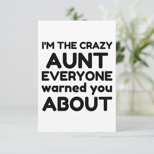 KRAZIERBETRAG DANKESKARTE (Stehend Vorderseite)