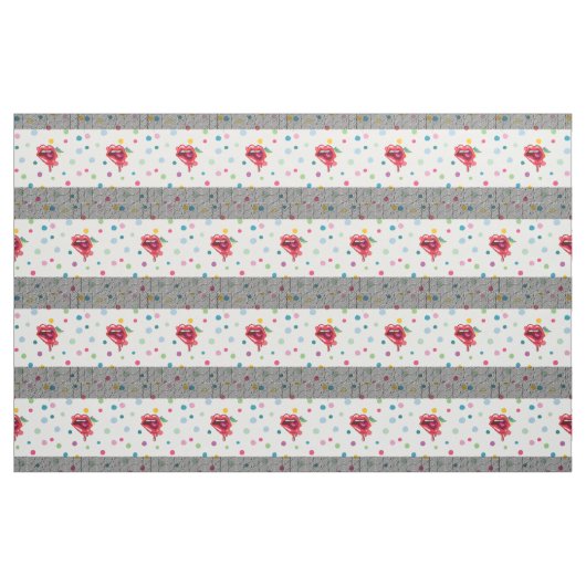 KRAZISCH UND SPASS STOFF (Fat Quarter (45,7 x 55,9 cm))