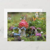 "KRAZY BUNNIES!" Postkarte (Vorne/Hinten)