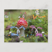 "KRAZY BUNNIES!" Postkarte (Vorderseite)