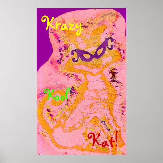Krazy Kool Kat Poster (Vorne)