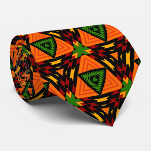 Krazy Kool Kente Tribal Style Neck Tie Krawatte