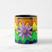 Krazy Regenbogen-Flagge Tasse (Zentrum)