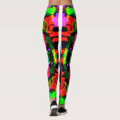 Kreation Abstrakt- Eyecatcher Leggings (Rückseite)