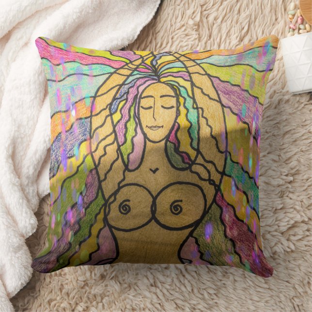 Kreation Moderne Kunst Kissen (Decke)