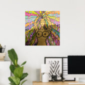 Kreation Moderne Kunst Poster (Heimbüro)