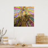 Kreation Moderne Kunst Poster (Küche)