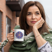 Kreationen-Logo-Tasse Zweifarbige Tasse